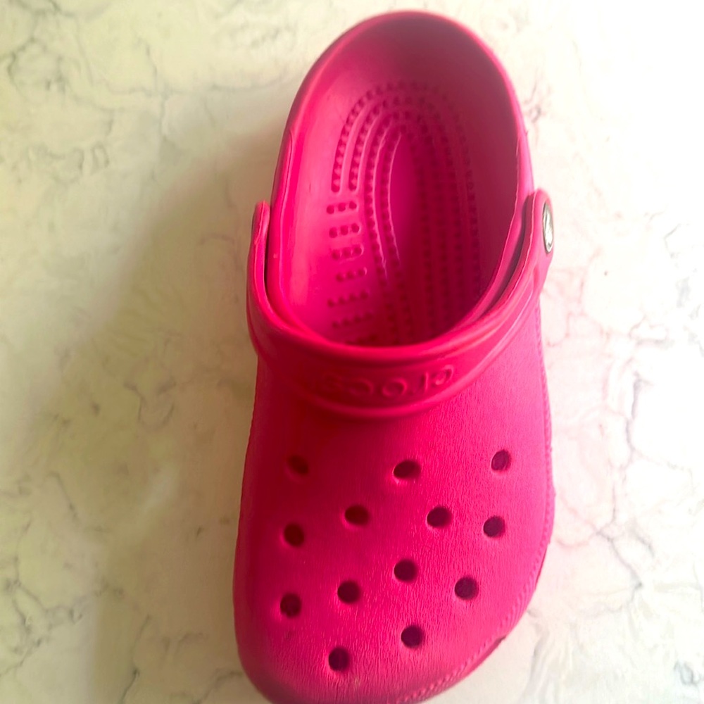 Excellent condition girls CROCs only lightly worn